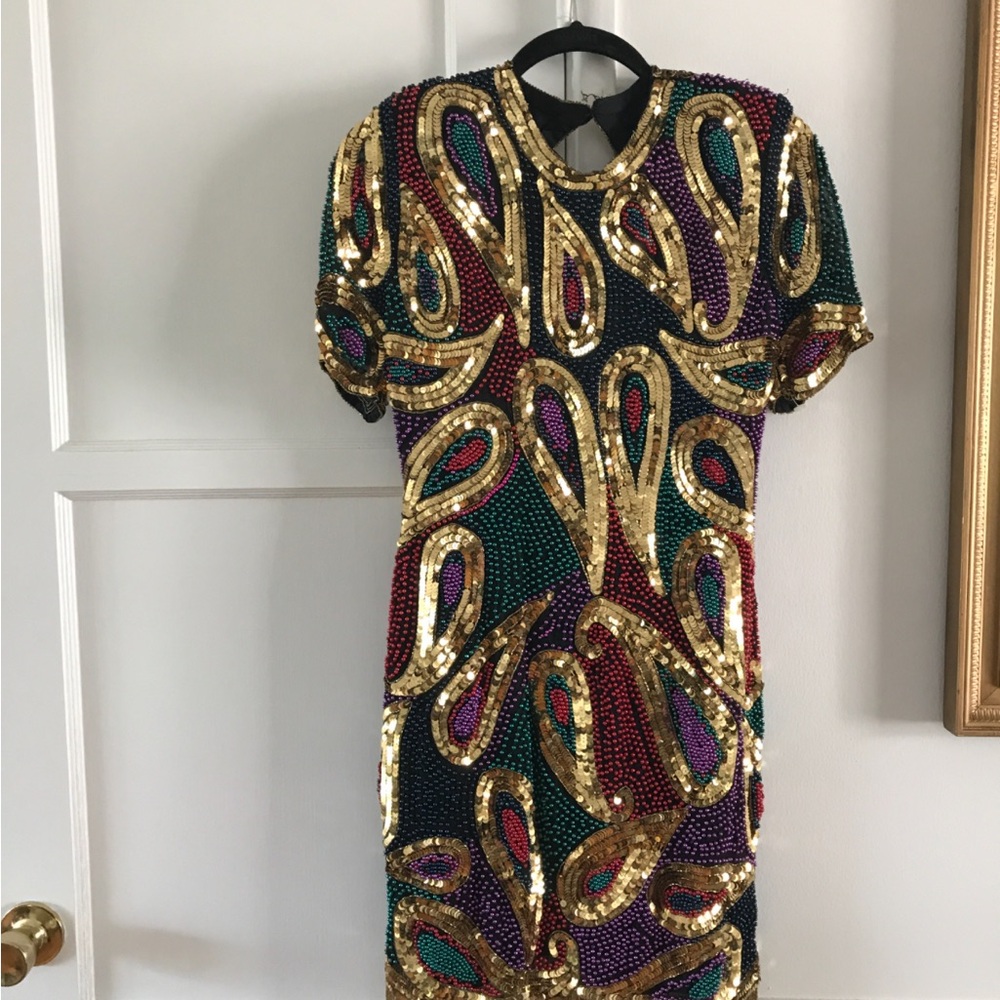 Vintage Sequin Dress